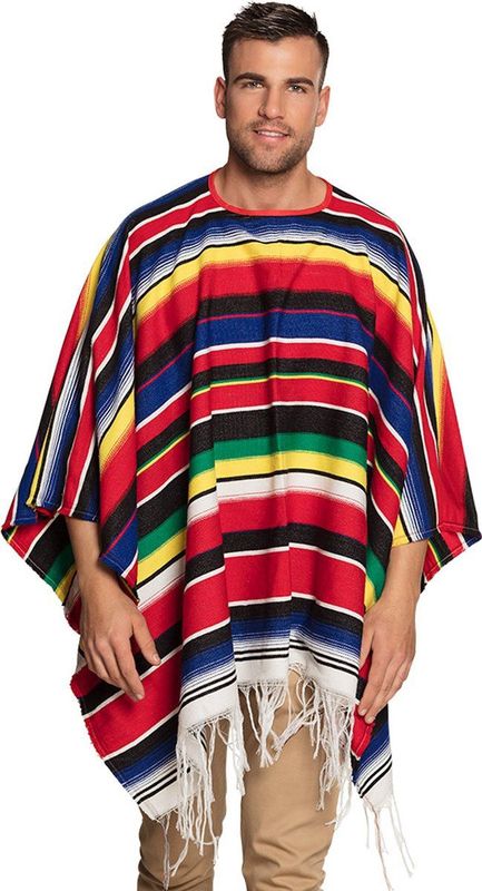 Boland - 54420 - Poncho - Meerkleurig - Polyester