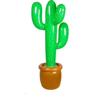 Boland - Opblaasbare cactus (86 cm) - Kinderen en volwassenen - Carnaval, Festival, Kinderfeestje, Tienerfeestje, Themafeest, Verjaardag, Vrijgezellenfeest -