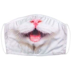 Boland - Mondkapje Kat - Volwassenen - Unisex - Kat