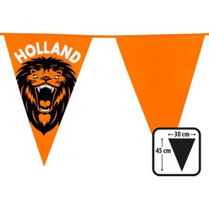 Boland - PE reuzenvlaggenlijn brullende leeuw 'Holland' - Voetbal - Koningsdag - Holland - Supporter - Voetbal