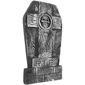 Boland Kerkhof grafsteen Halloween feestdecoratie 50x27cm