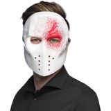 Boland - Gezichtsmasker Bloody killer - Volwassenen - Monster - Halloween accessoire - Horror