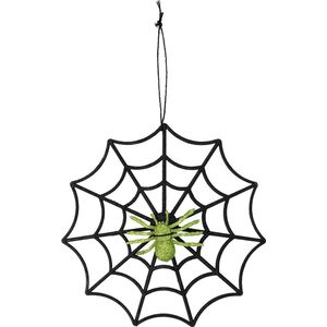 Boland - Spinnenweb Glitter met spin - Horror - Horror