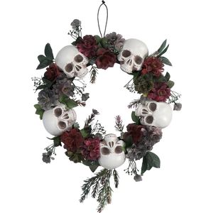 Halloween Hangdecoratie Met Schedels