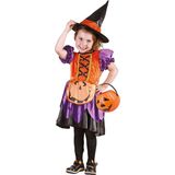 Halloween Kürbis Eimer Rund