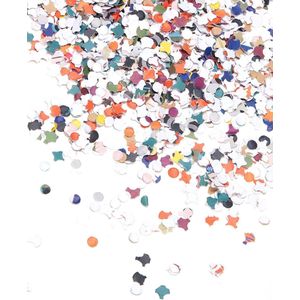 Gekleurde Confetti Zak 1kg