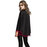 Boland - Poncho Day of the Dead - Volwassenen - Halloween Verkleedkleding - Skelet - 100% Polyester