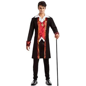 Boland Vampierkostuum voor volwassenen, carnavalskostuum, kostuumset voor Halloween, carnaval en themafeest