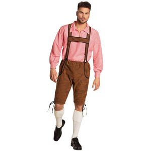 Lederhosen Braun und Bluse