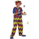 Clownspak Gekleurd M/L