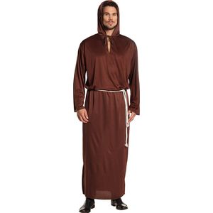 inhzoy Romeinse Griekse godenkostuums voor heren, Toga, tuniek en gouden lauwerkrans, hoofdtooi, Halloween, carnavalskostuum, zwart, L