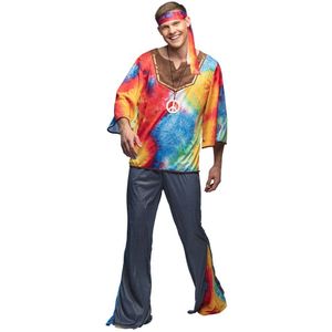 Hippie Lekker Blijven Hangen In De Jaren 60 Man Kostuum