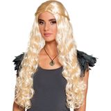 Blonde Pruik Dragon Mother