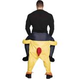 Boland Kostuum Funny chicken (one size) Volwassenen Kip Dieren