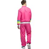 Boland Trainingspak Retro dude neonroze Volwassenen Hippie ' & 90' Disco