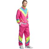Boland Trainingspak Retro dude neonroze Volwassenen Hippie ' & 90' Disco