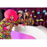 Boland Trainingspak Street Art dude UV Volwassenen 80s 90s foute party grappig retro trainingspak neon