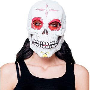 Latex Masker Señora Calavera