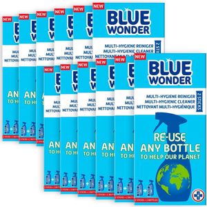 12x Blue Wonder Herbruikbare Sticks Multi-Hygiene 2 stuks