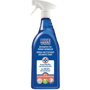 6x Blue Wonder Desinfectie Reiniger Spray 750 ml