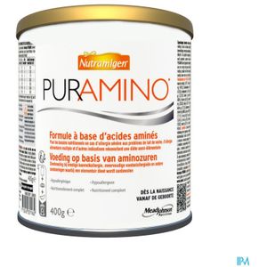 Nutramigen Puramino - Zuigelingenvoeding op basis van aminozuren - Dieetvoeding - 400 gram