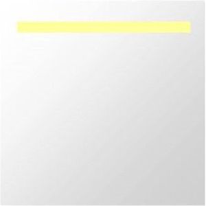 Plieger - One - Spiegel - Horizontaal - 60x60cm - Glas - Zilver