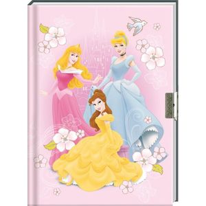 Set dagboek Prinses met slot / 6x8,95