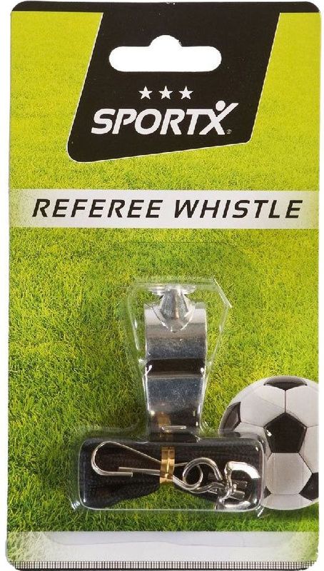 SportX - Scheidsrechterfluitje Metaal