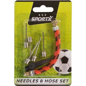 Sportx Balpomp Accessoire Set, Met 4 Naalden