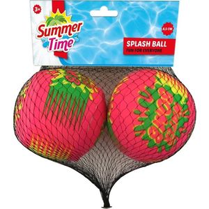 Speelgoed - Splash Bal - 8,5 cm - Twee Stuks - Geschikt Voor Kinderen Vanaf 3 Jaar