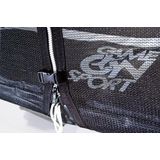 Game on Sport Jumpline Trampoline Set - Rechthoekig - 163 x 215 cm - Zwart