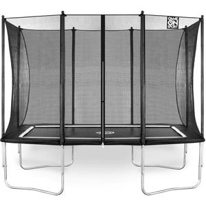 Game on Sport Jumpline Trampoline Set - Rechthoekig - 163 x 215 cm - Zwart