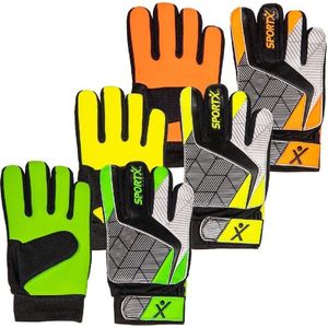 SportX - SportX Assorted (Size 7) Goalkeeper Gloves - 1 Set