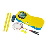 Sportx - Sportx badmintonnetz met case - 1 set