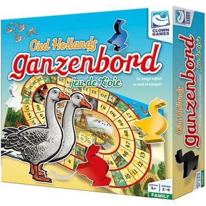 Clown Games - Ganzenbord De Luxe - Bordspel - Geïllustreerd - Voor 2-6 Spelers