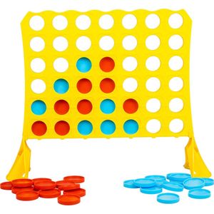 Clown Games Connect4 - Speelraam, 2 staanders - Geschikt voor 2 spelers vanaf 6 jaar