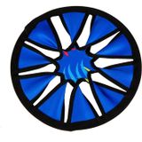 Summertime Soft Frisbee 25 cm Geel/Blauw