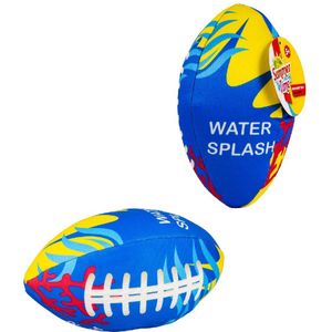 Summertime Soft Water Splash Mini Rugbybal Geel/Blauw