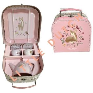 Little Dutch - Fairy Garden - Tinnen Theeservies - Koffer