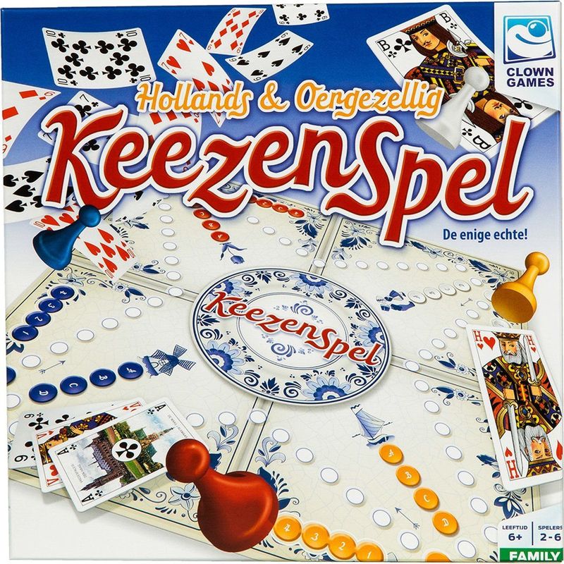Clown Games - Keezenspel - Bordspel - Gezellig - Voor 2 tot 6 Spelers