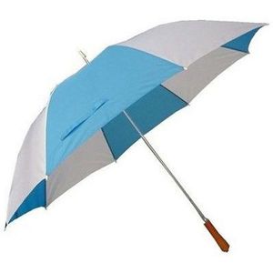 Luxe Golf Paraplu Ø96 cm | Wit & Blauw