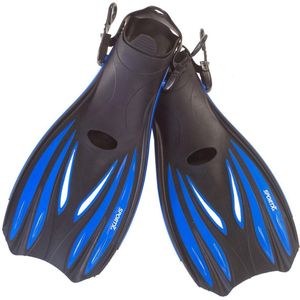 Sportx Fins S/M/L duikvliezen (duikvinnen, zwart, blauw, verstelbaar, S/M/L, 190 mm, 445 mm)