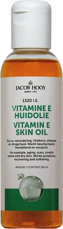 Jacob hooy vitamine e olie * 150 ml