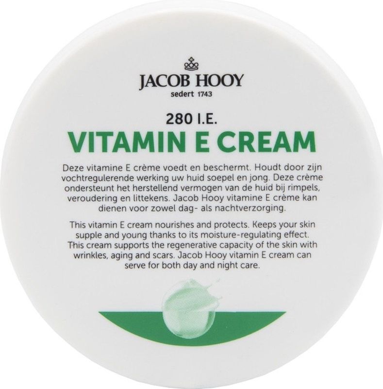 Jacob Hooy Vitamine E Creme