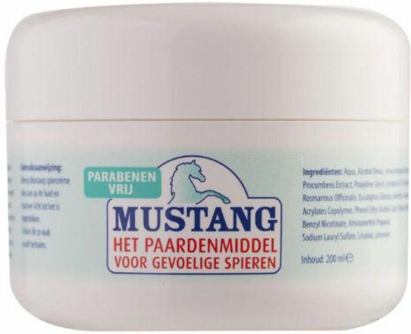 Jacob Hooy Mustang Spiercrème Bodycrème - 200 ml