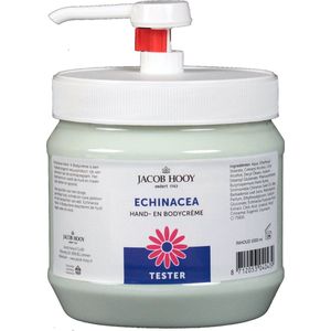 Jacob Hooy Echinacea Hand & Body Creme pomp/tester 1000 ml