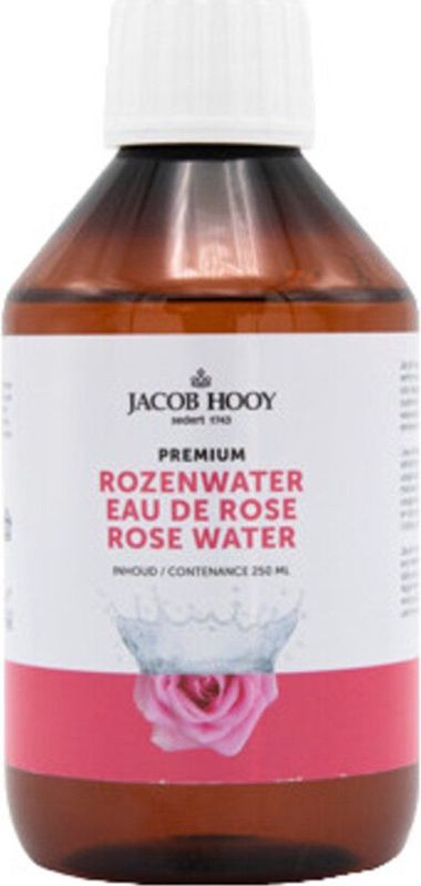 Jacob Hooy - Rozenwater - Gezichtsreiniger - 250ml - Natuurlijke Ingrediënten