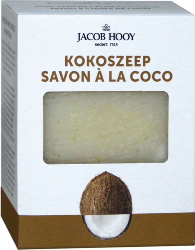 Jacob Hooy - Kokoszeep - Handzeep - Natuurlijke Ingrediënten