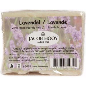 Jacob Hooy - Lavendelzeep - Handzeep - Natuurlijke Ingrediënten - Vegan