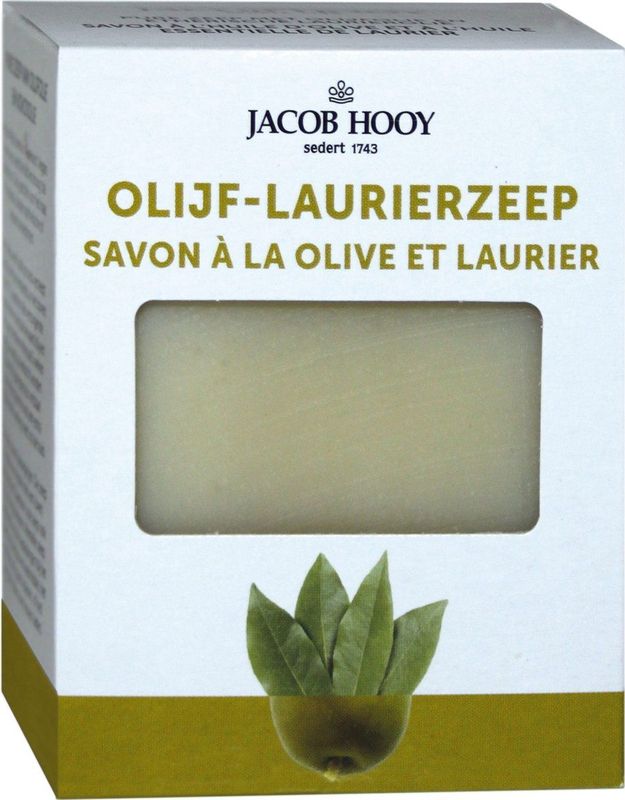 Jacob Hooy - Laurier Zeep - Groen - Vegan - 240 ml